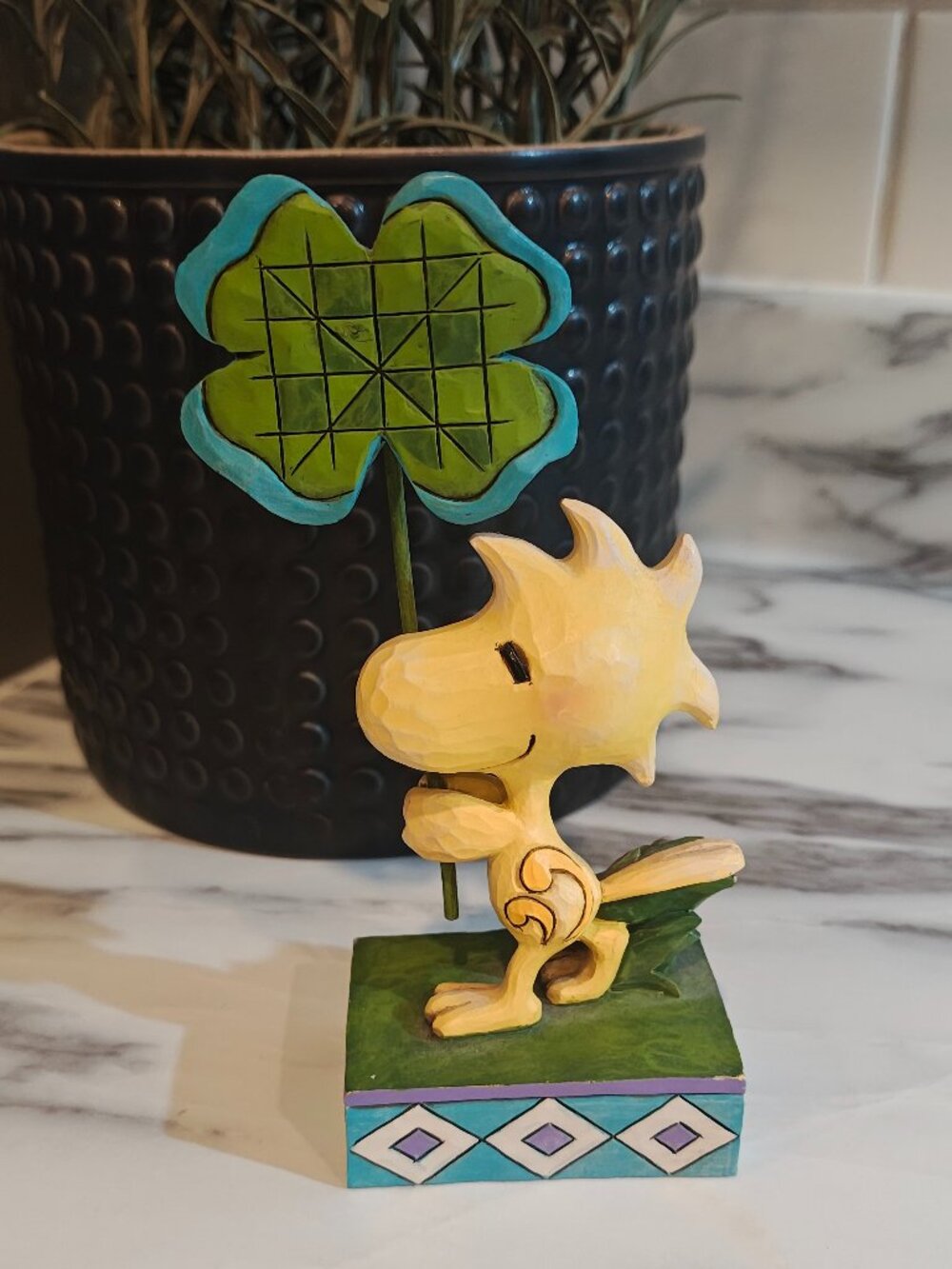 Jim Shore Peanuts Woodstock “Luck of the Woodstock” Figurine